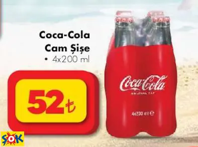 COCA-COLA CAM ŞİŞE COCA-COLA CAM ŞİŞE